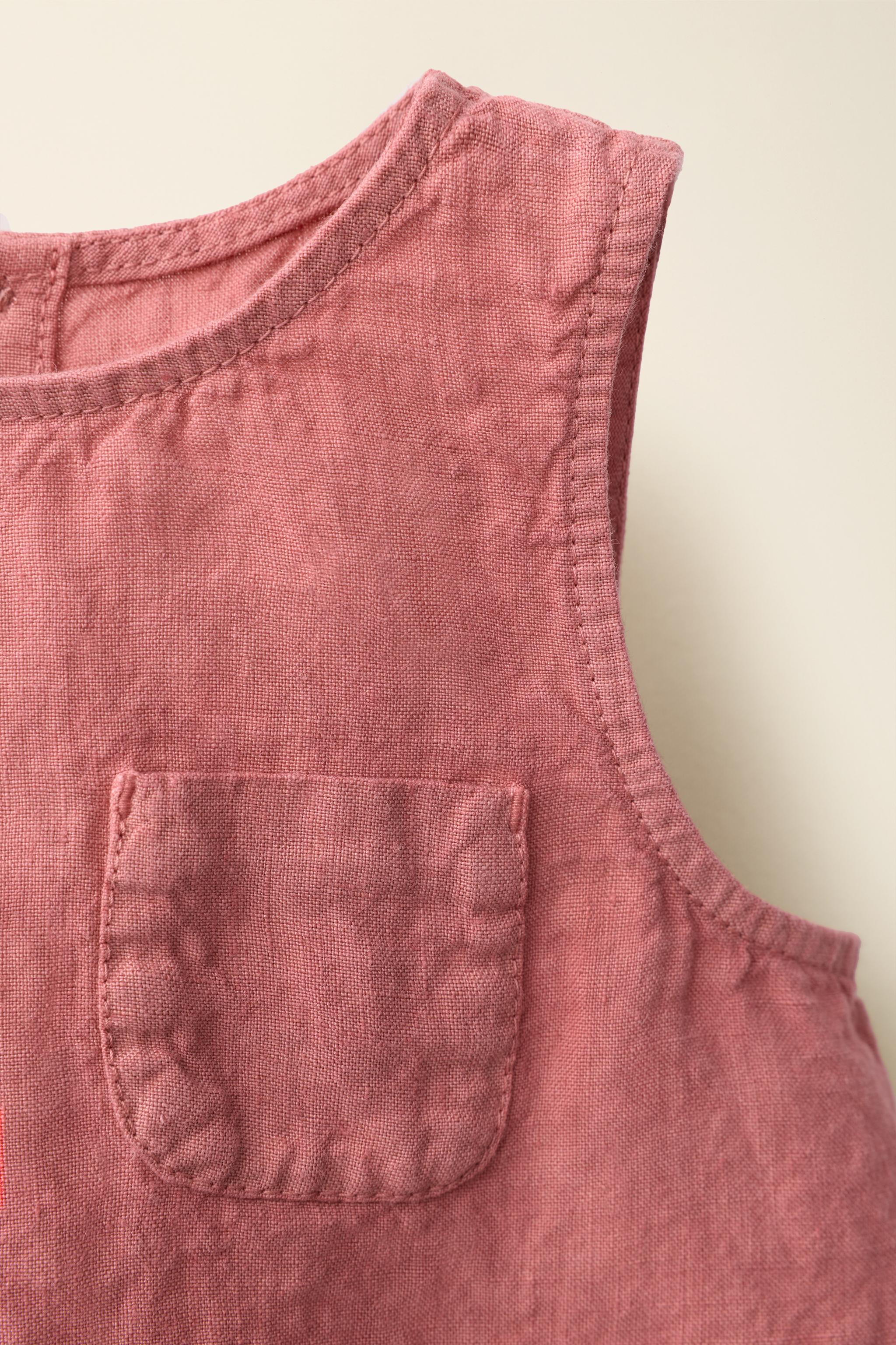 100% LINEN BLOUSE CREATED BY CARAMEL LONDON X ZARA